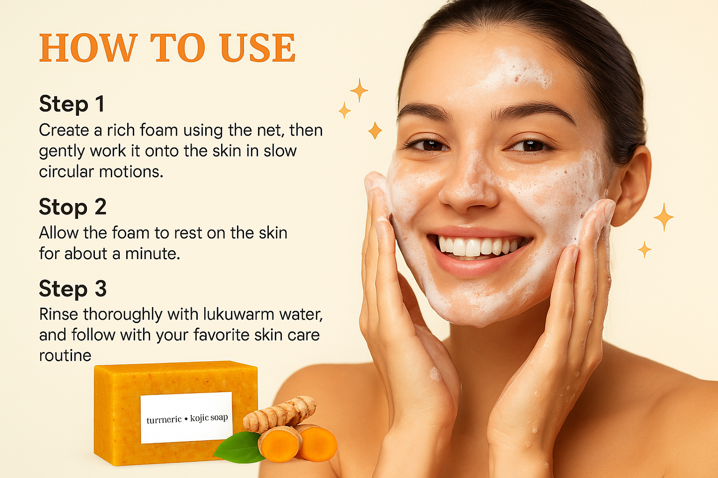 Skinova Turmeric & Kojic Acid Soap