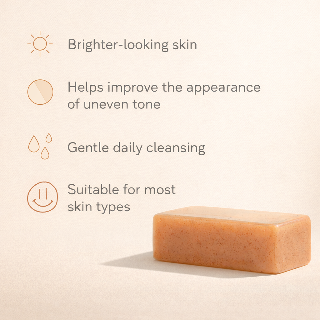 Skinova Kojic Acid & Turmeric Dark Spot Correcting Soap