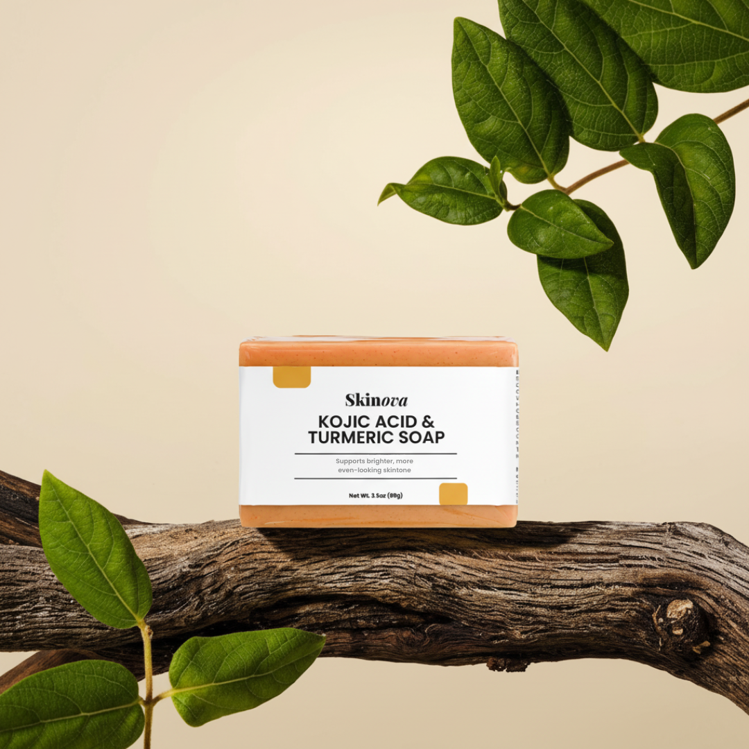 Skinova Kojic Acid & Turmeric Dark Spot Correcting Soap
