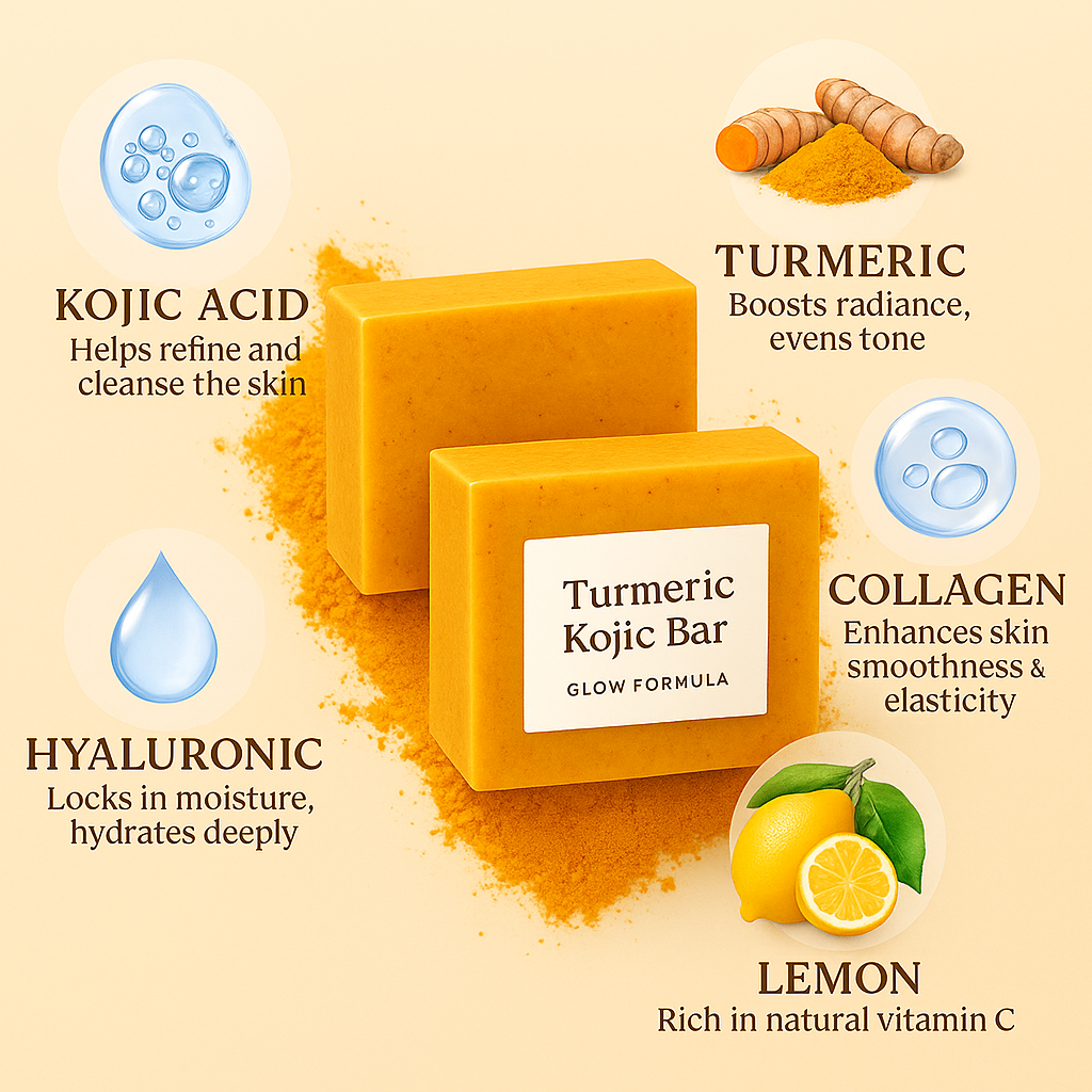 Skinova Turmeric & Kojic Acid Soap